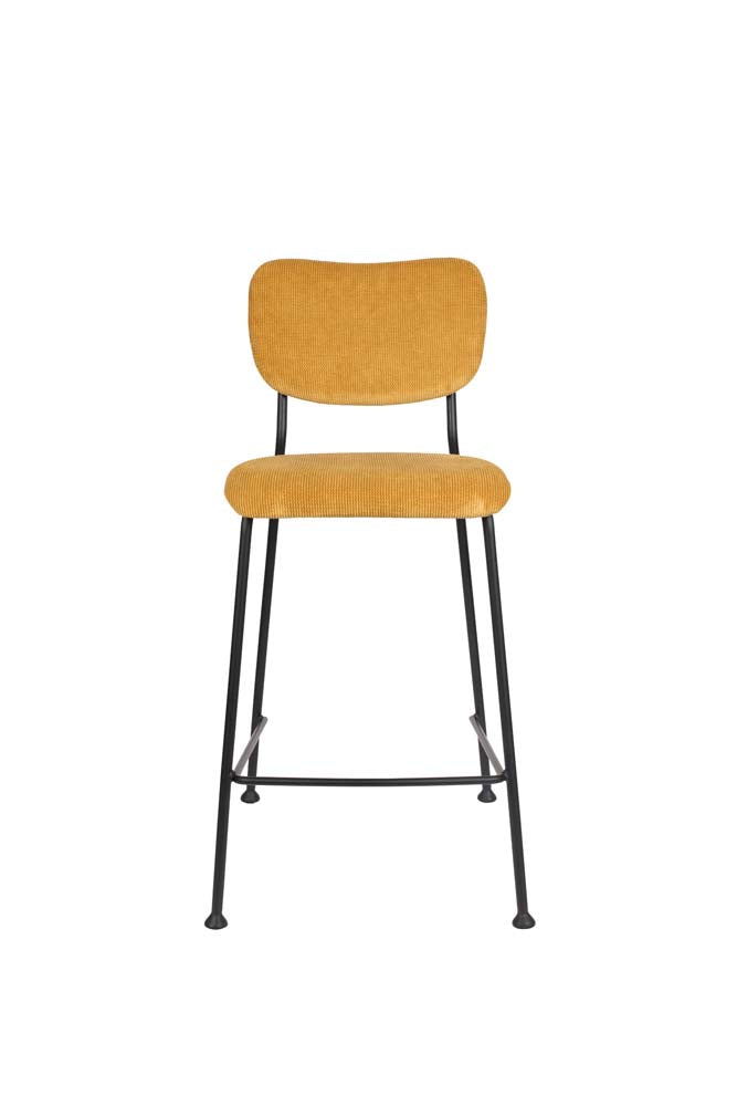 Benson 2-er Set Barstühle Gelb