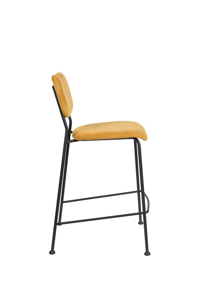 Benson 2-er Set Barstühle Gelb