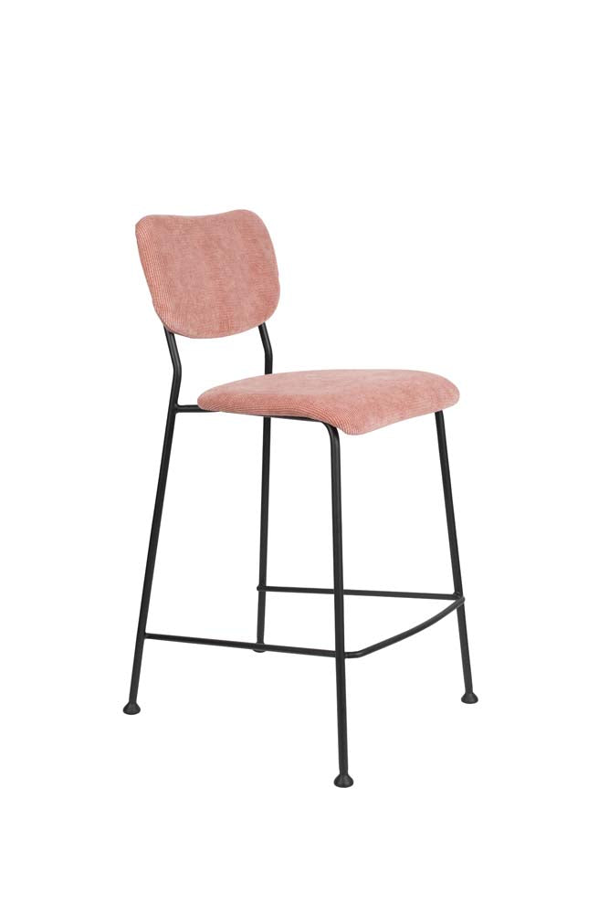 Benson 2-er Set Barstühle Rosa