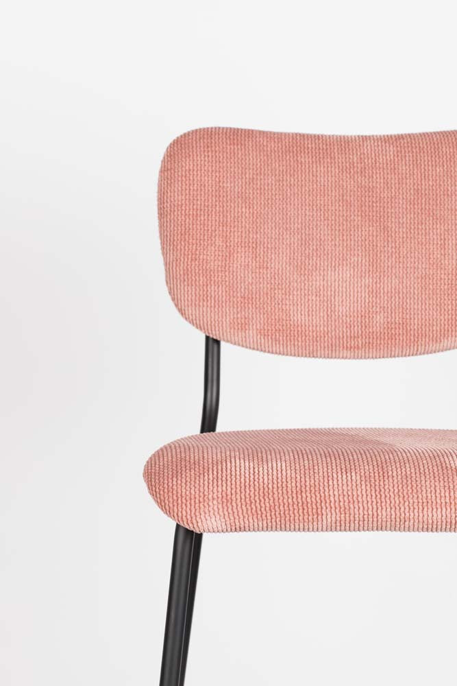 Benson 2-er Set Barstühle Rosa