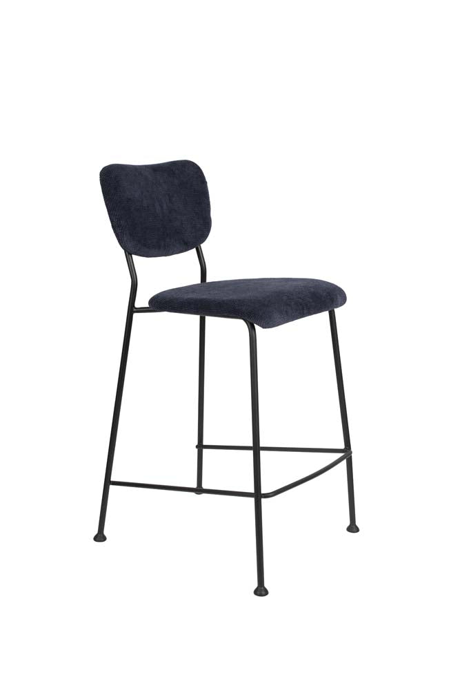 Benson 2-er Set Barstühle Dunkelblau