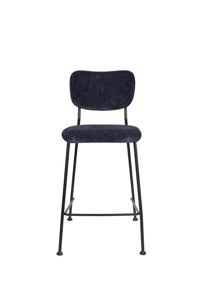 Benson 2-er Set Barstühle Dunkelblau
