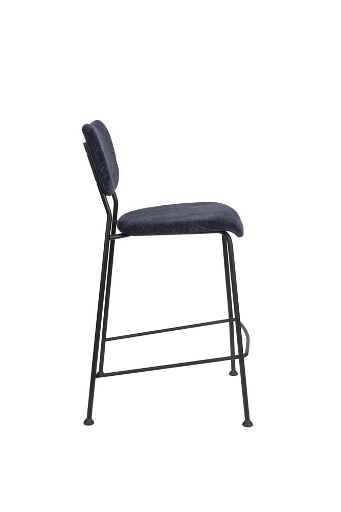 Benson 2-er Set Barstühle Dunkelblau