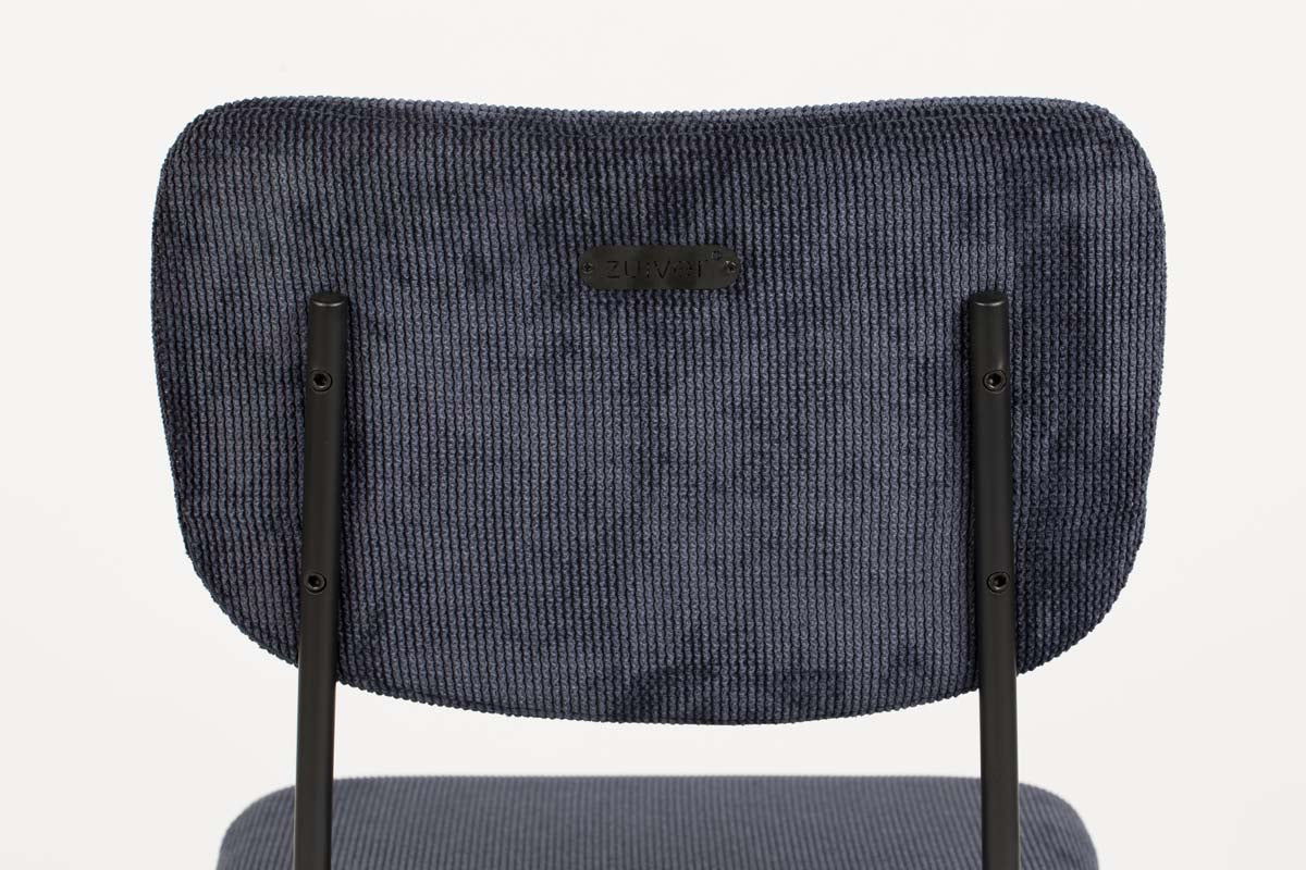 Benson 2-er Set Barstühle Dunkelblau