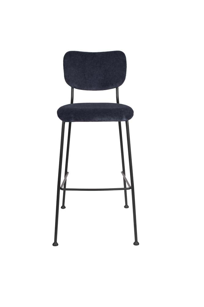 Benson 2-er Set Barstühle Dunkelblau