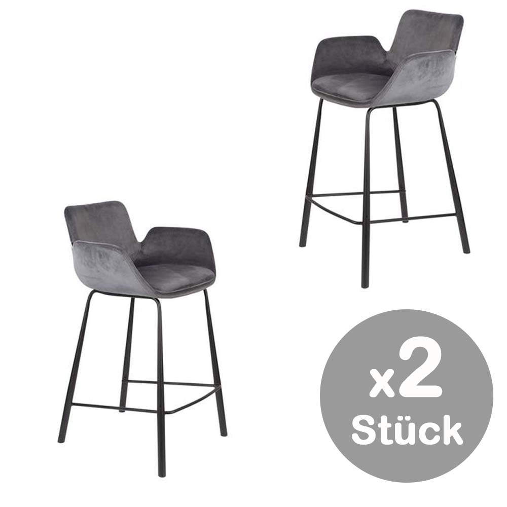 Brit 2er Set Tresenhocker