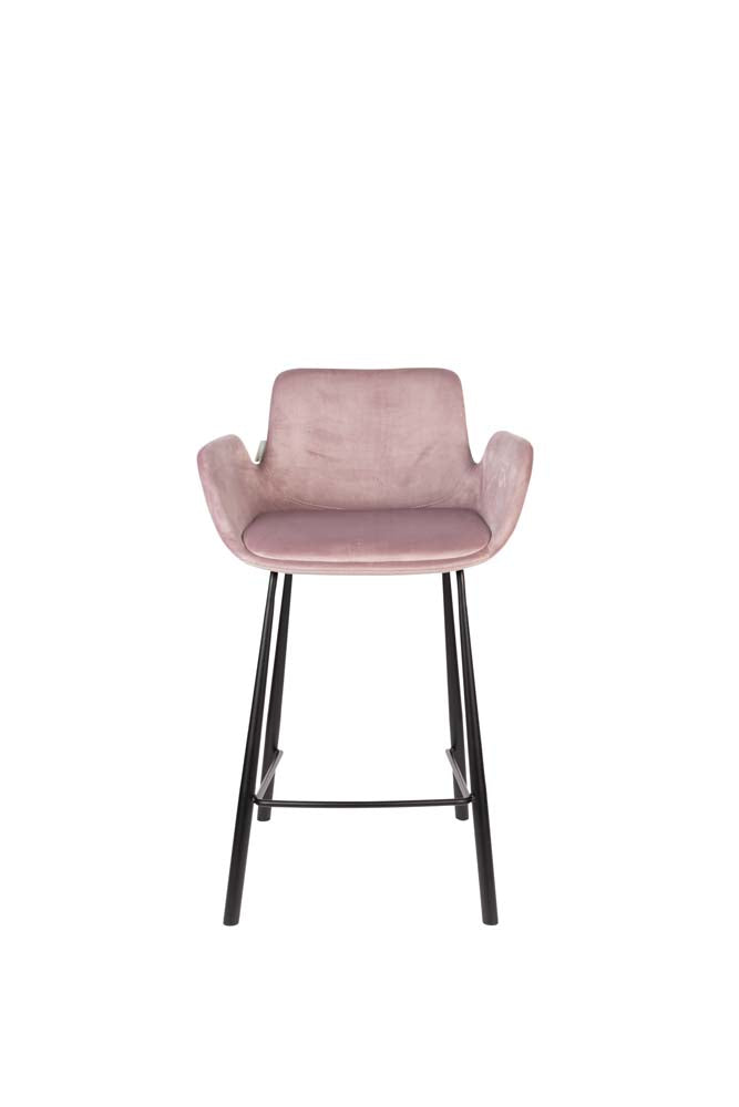 Brit 2-er Set Tresenhocker Pink