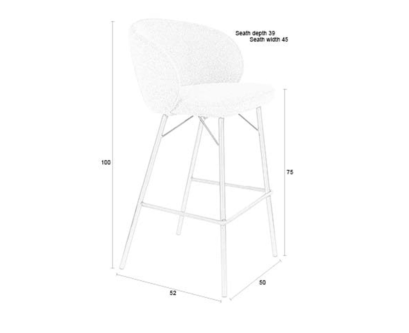 Joa Barhocker 2er Set