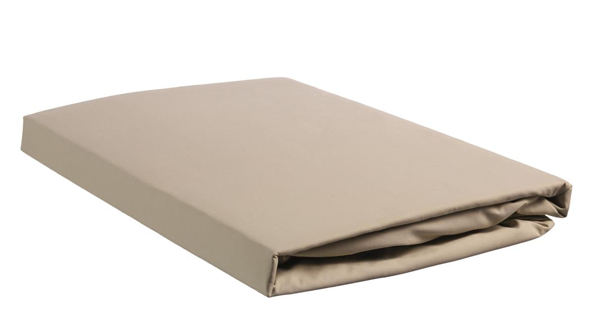 BH Percale TD Spannbettlaken für Topper Sand