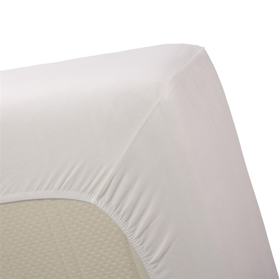 BH Lycra HL Spannbettlaken Weiß