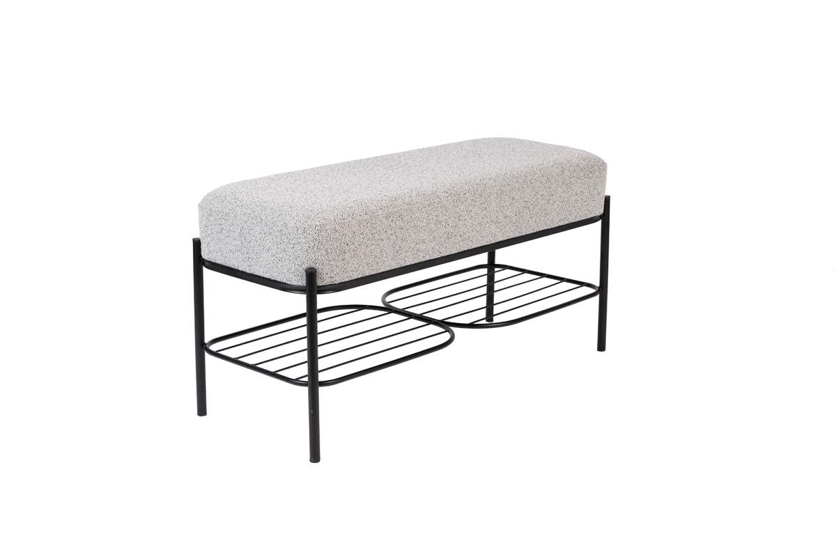 Milou Sitzbank 90x35cm Hellgrau