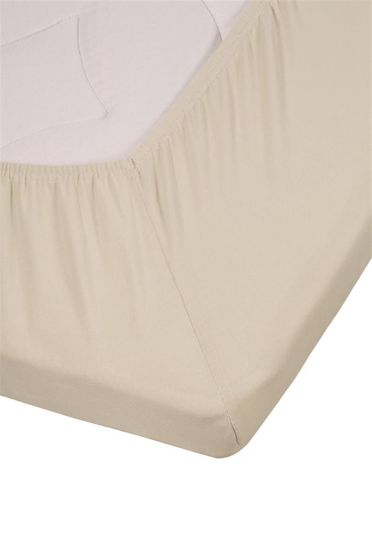 BH Lycra TDS Splittopper-Spannbettlaken Natur