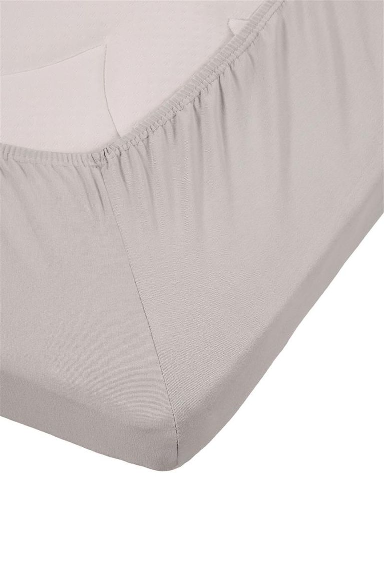 BH Lycra TDS Splittopper-Spannbettlaken Hellgrau