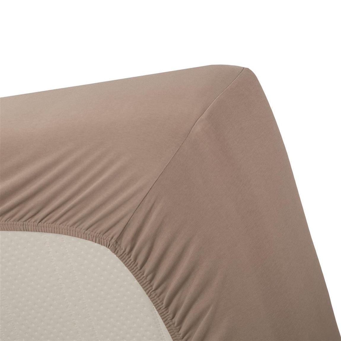 BH Lycra HL Spannbettlaken Taupe
