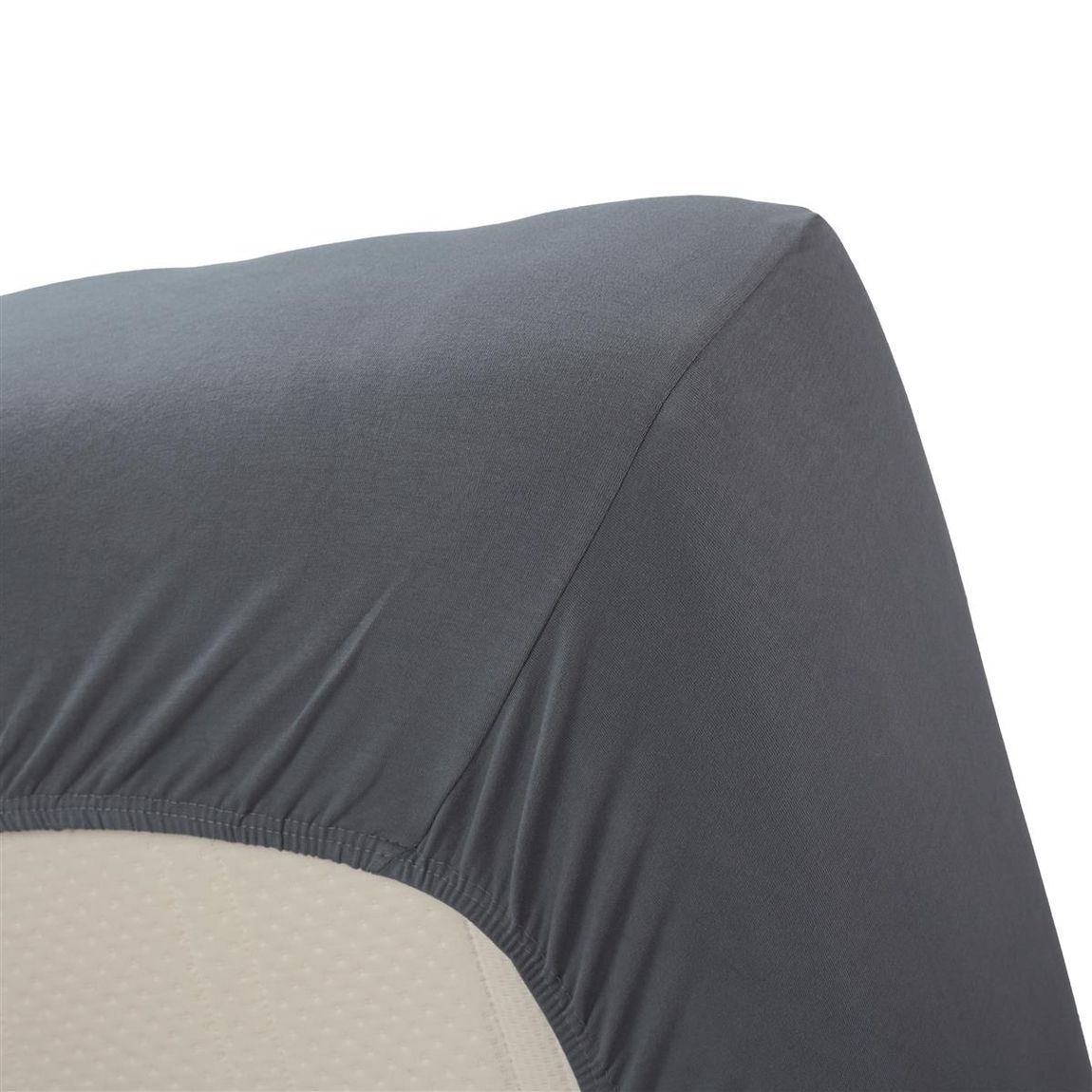 BH Lycra HL Spannbettlaken Kaltes Grau