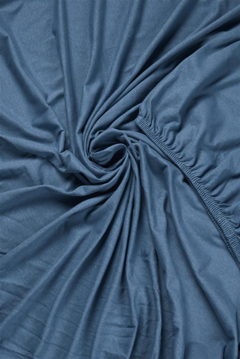 BH Jersey HL Spannbettlaken Blau