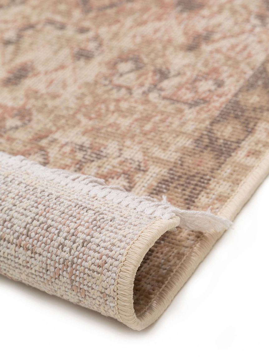 Teppich Folk Beige / Grau