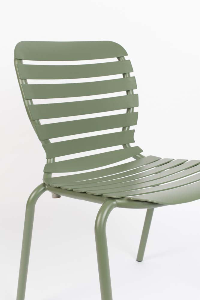 Vondel 2-er Set Gartenstühle Grün