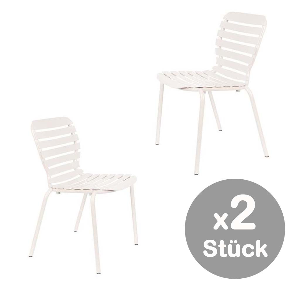 Vondel 2-er Set Gartenstühle Beton