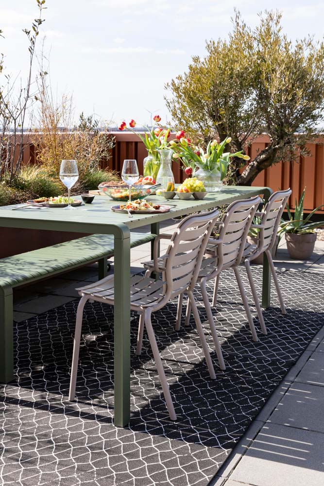 Vondel 2-er Set Gartenstühle Beton