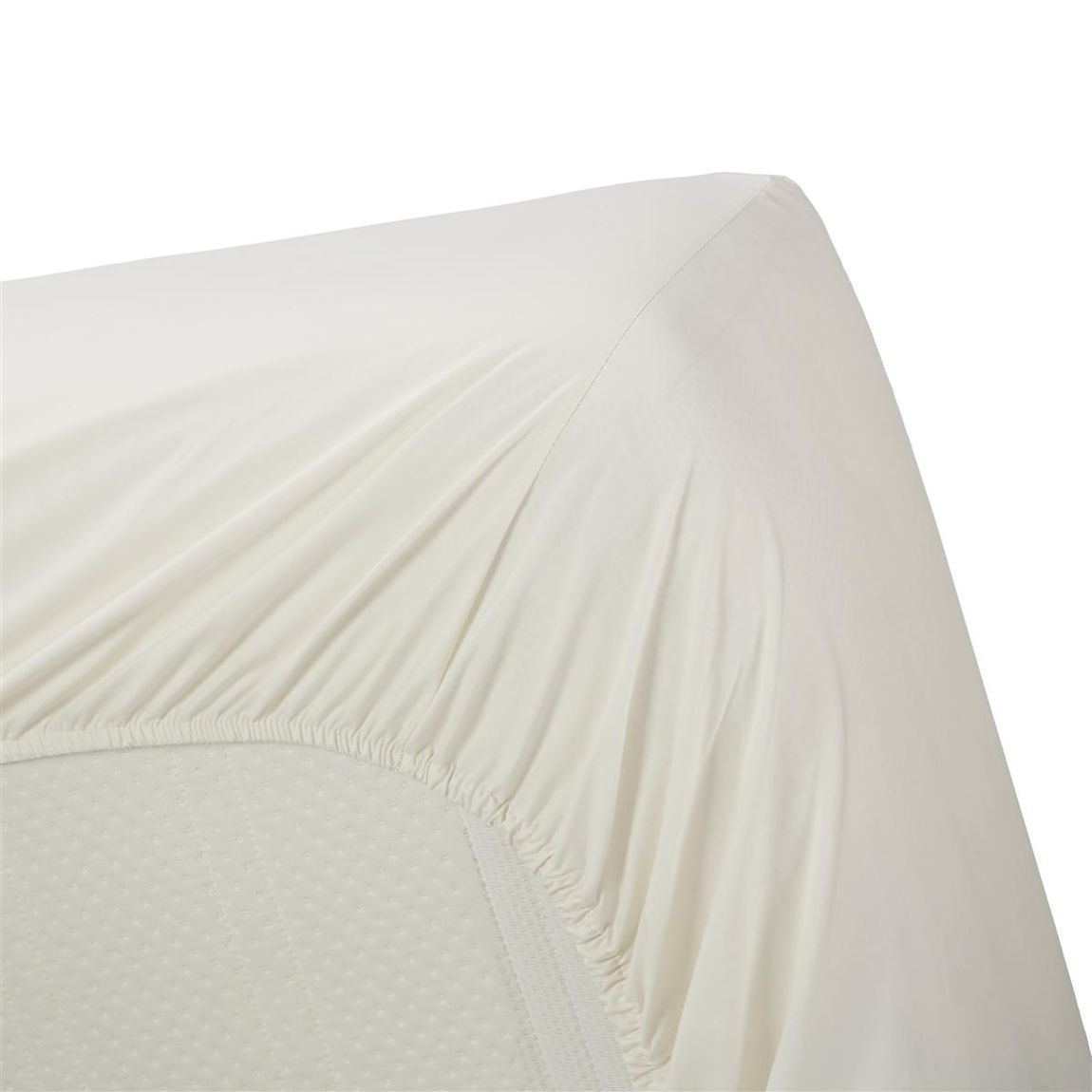 Cotton Uni HL Spannbettlaken Off-White