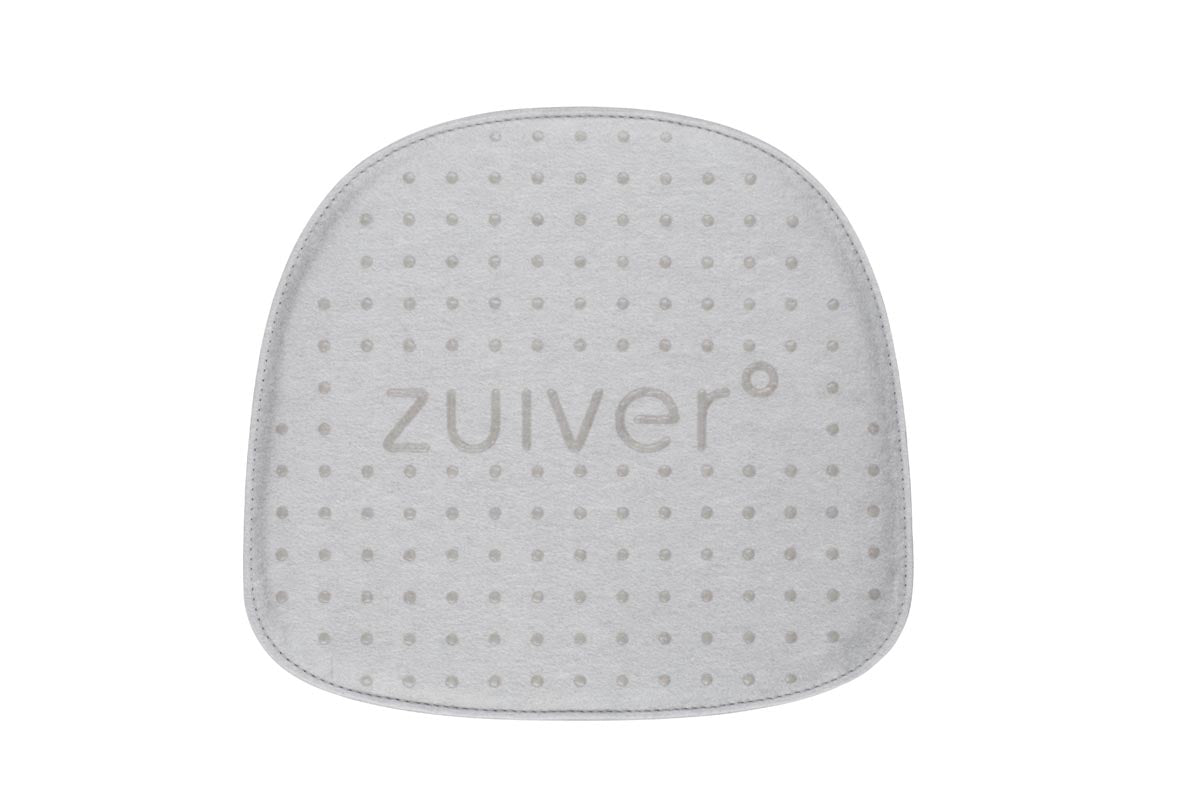 Albert Kuip 5-er Set Sitzkissen 41x37 cm Hellgrau