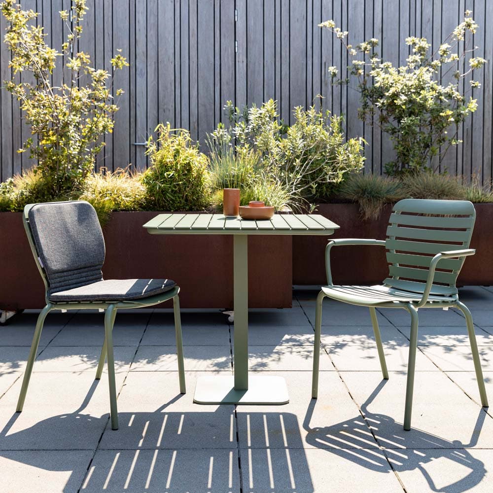 Vondel 4-er Set Outdoor Sitzkissen 80x43 cm Schwarz