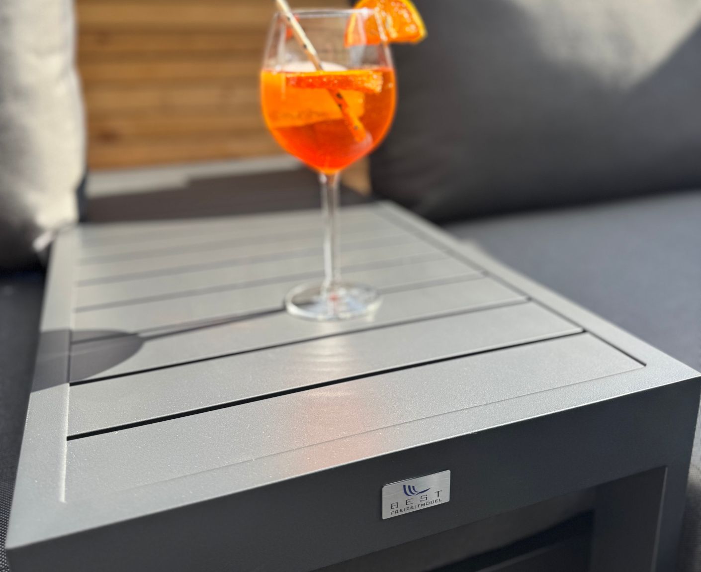 4-tlg. Lounge-Gruppe Navarino Anthrazit/Anthrazit