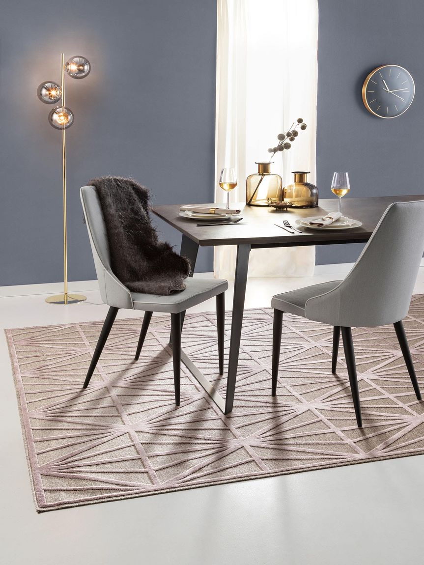 Teppich North Rosa