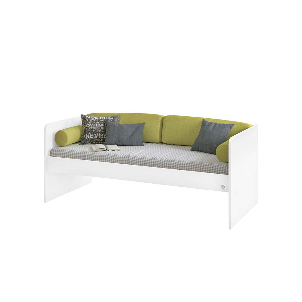 Cilek Studio Bunk Bed Hochbett 90 x 200 cm (BxT) mit Leiter Weiß