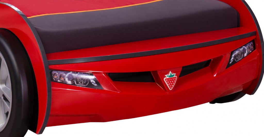 Cilek COUPE Autobett Kinderbett Bett Rennfahrerbett Rot