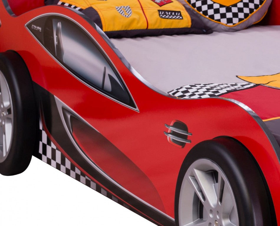 Cilek COUPE Autobett Kinderbett Bett Rennfahrerbett Rot