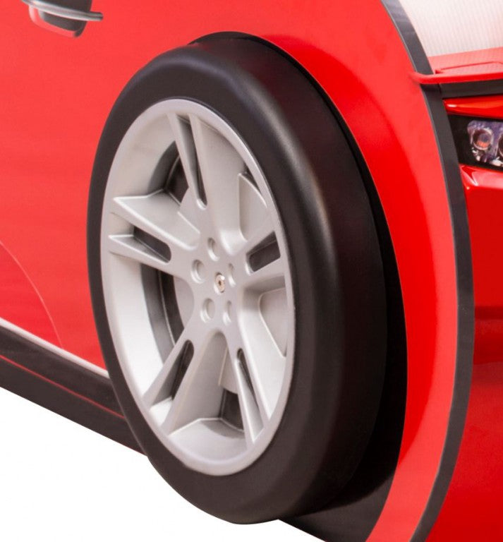 Cilek COUPE Autobett Kinderbett Bett Ausziehbett Rennfahrerbett Rot