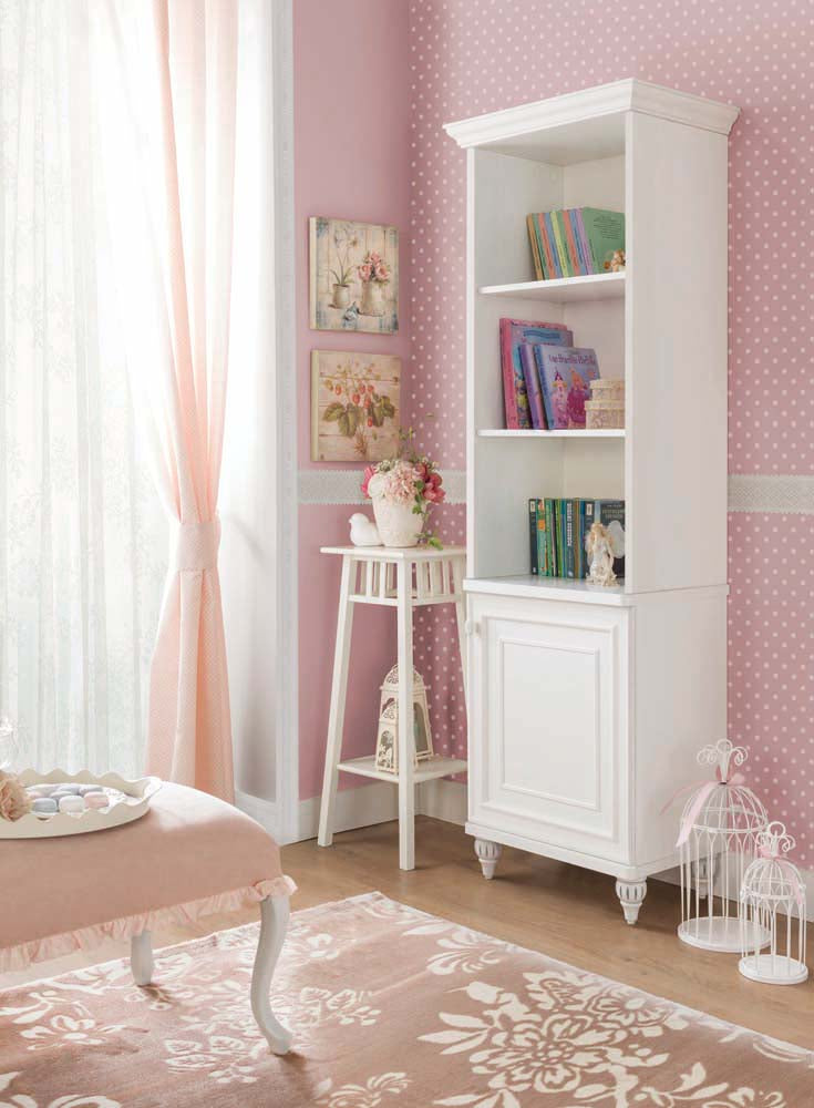 Cilek ROMANTICA Bücherregal Weiß