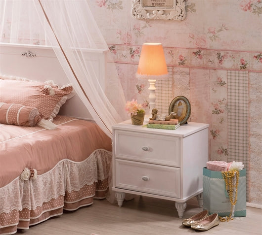 Cilek ROMANTICA Nachttisch Weiß