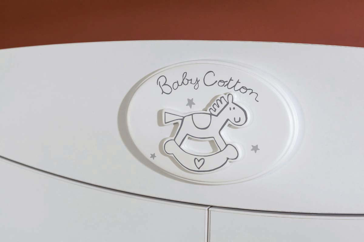 Cilek BABY COTTON Kleiderschrank 3-trg. Weiß