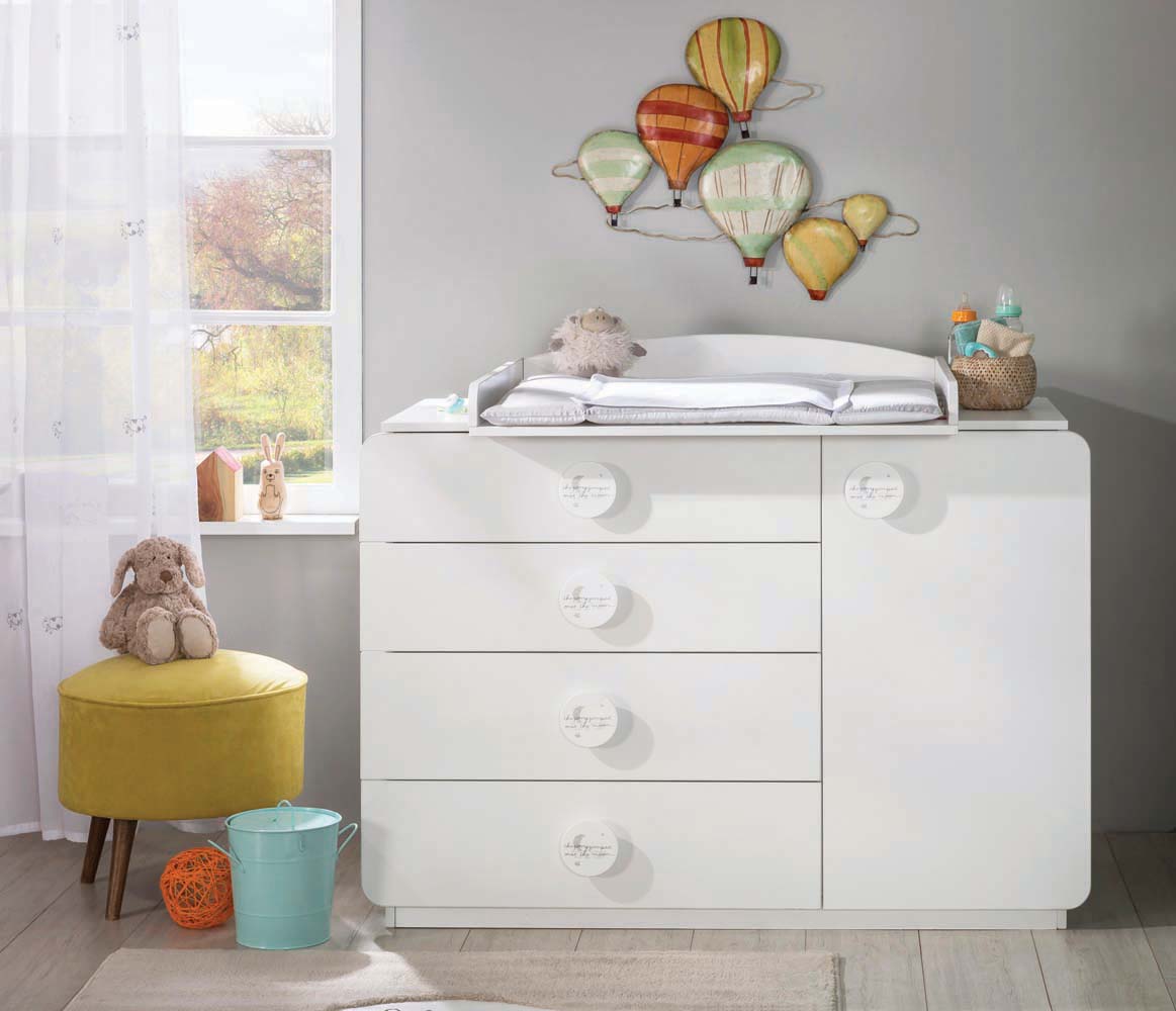 Cilek BABY COTTON Kommode Weiß