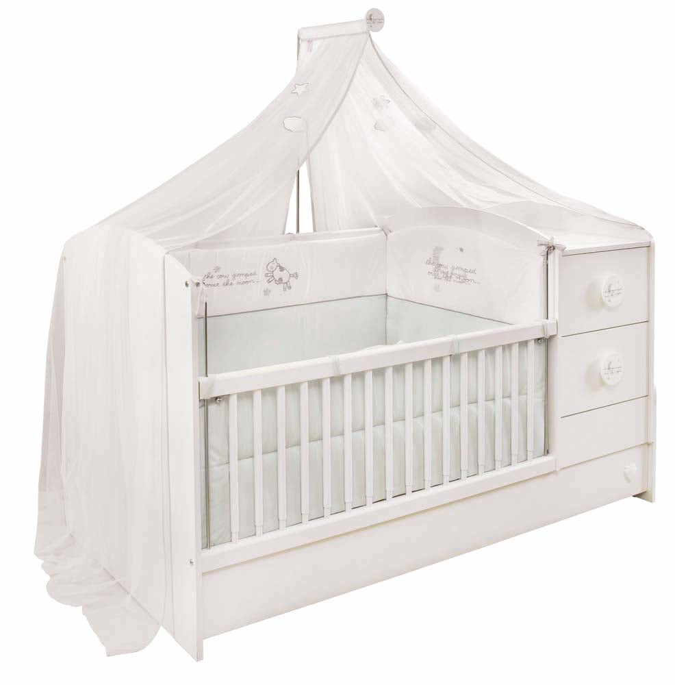 Cilek Baby Cotton Babyzimmer 6tlg. Weiß