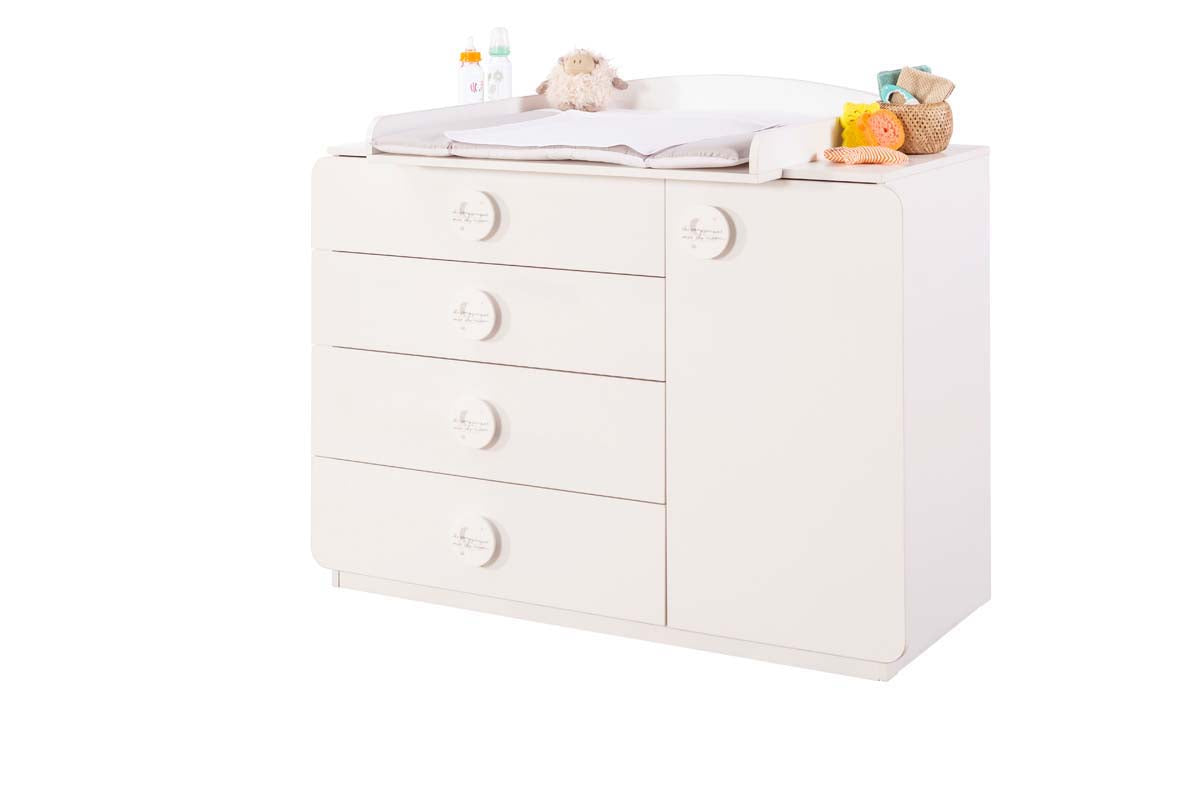 Cilek BABY COTTON Kommode Weiß