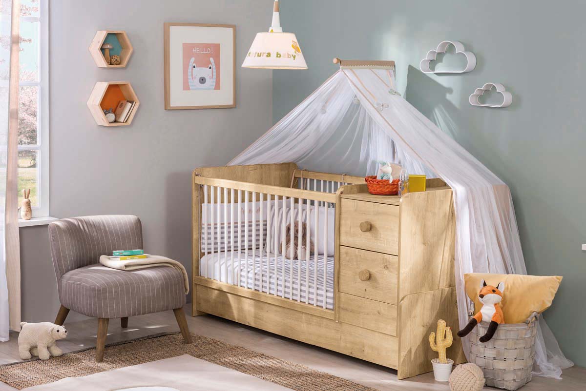 Cilek MOCHA BABY Babybett 80x180cm Natur