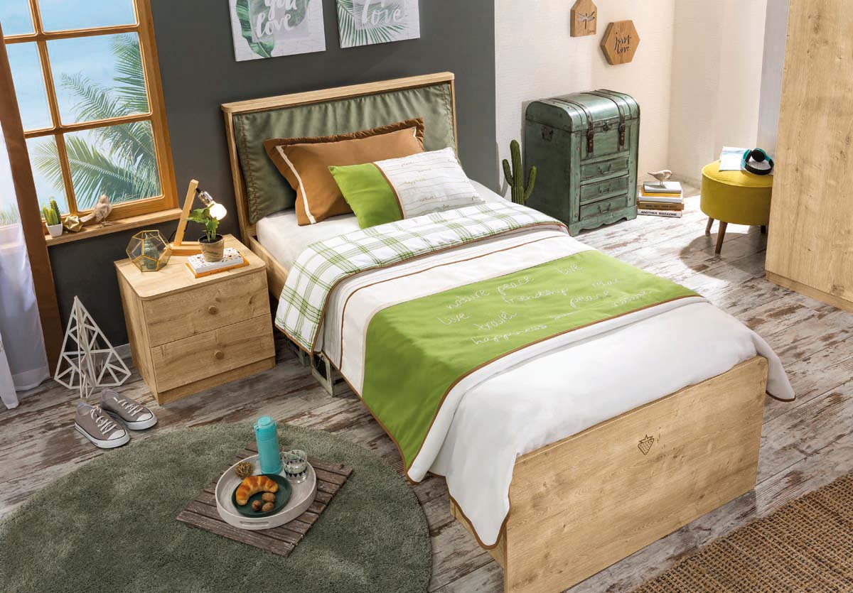 Cilek MOCHA Bett 120x200cm Natur