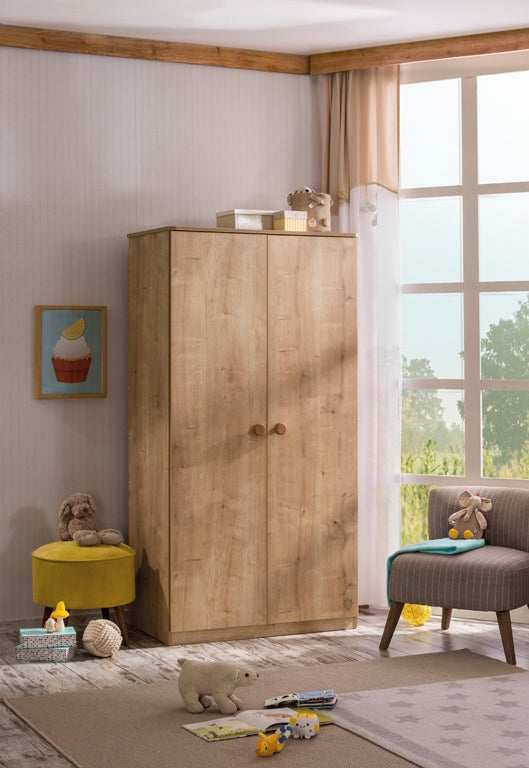 Cilek MOCHA BABY Kleiderschrank 2-türig Natur