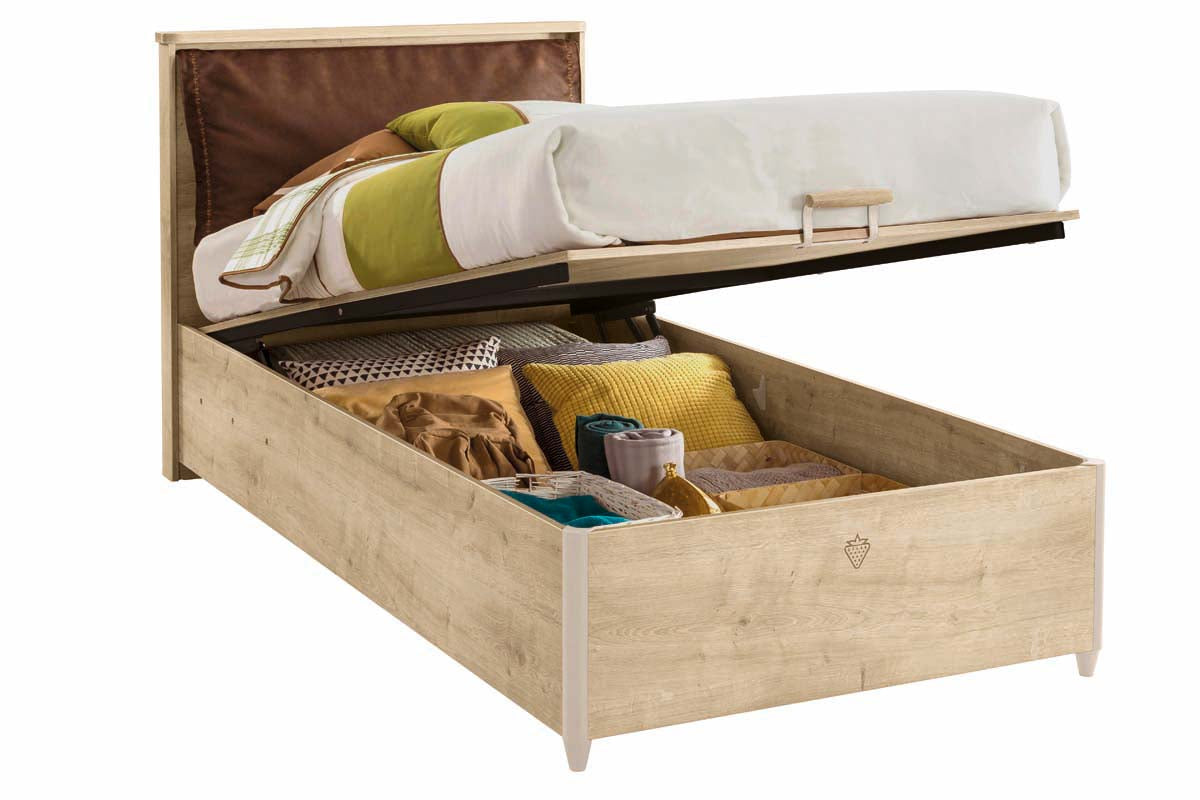 Cilek MOCHA Bett mit Bettkasten 100x200cm Natur