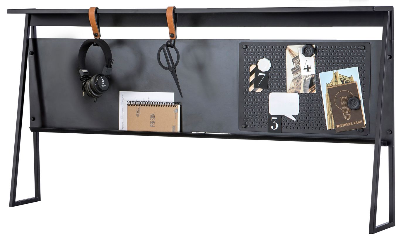 Cilek DARK METAL Schreibtisch Kinderschreibtisch Kindertisch Tisch Grau/Schwarz