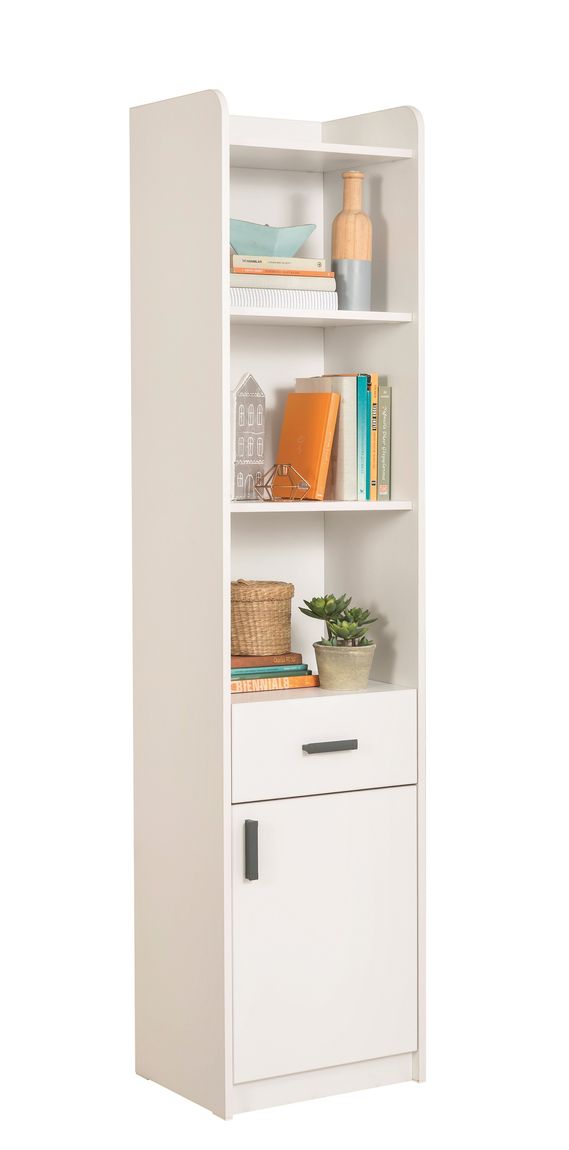 Cilek WHITE Bücherregal Weiß