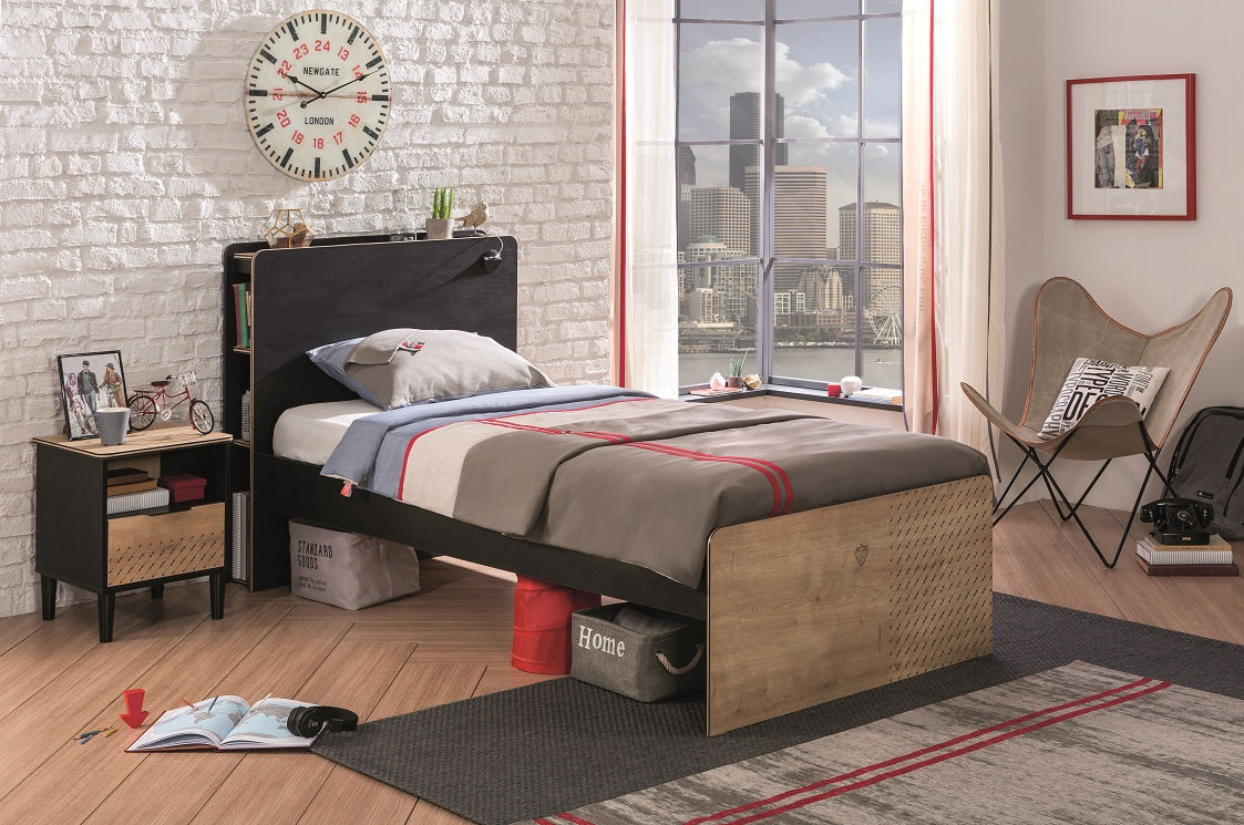 Cilek Black 1 Kinderzimmer Set Schwarz / Beige
