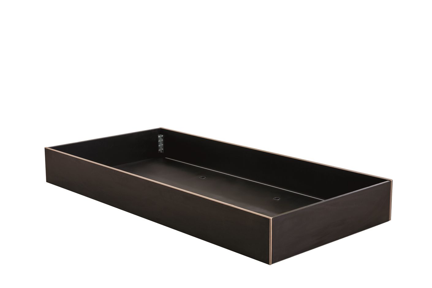 Cilek BLACK Ausziehbett (90x190 cm) Schwarz / Beige