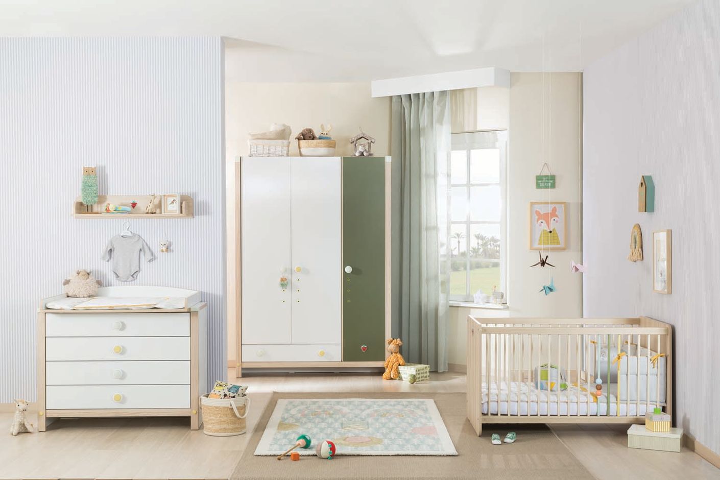 Montessori Wickelaufsatz / Hängeragal Braun