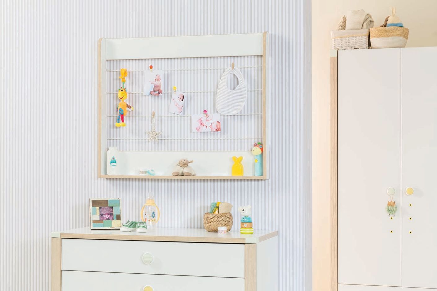 Montessori Wickelaufsatz / Hängeragal Braun