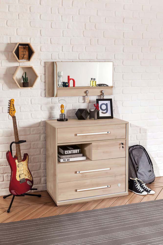 Cilek DUO Kommode Anrichte Braun